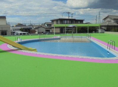 ワカサ有限会社|事例02|公共プールの改装給排水設備工事